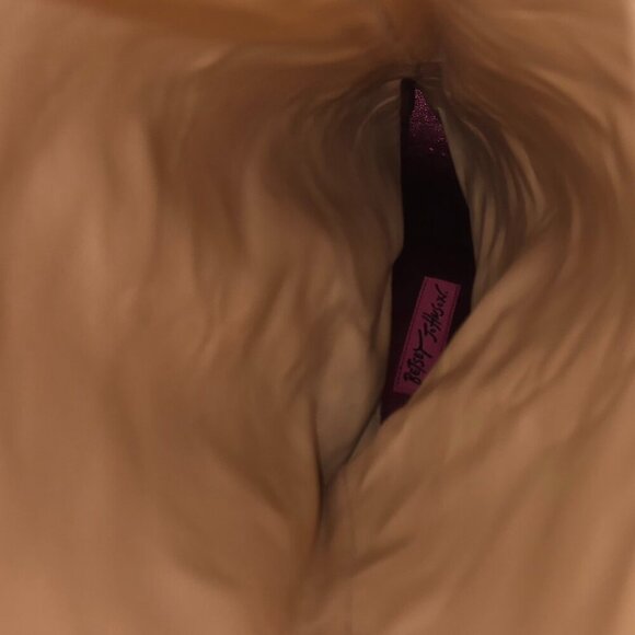 Betsey Johnson Over The Knee Leather Suede High Heel Boots Black Size 8 1/2 - Picture 10 of 10